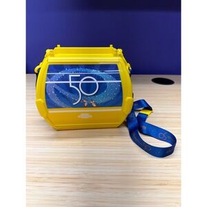 Disney Skyliner Popcorn Bucket Walt Disney World 50th Anniversary Yellow